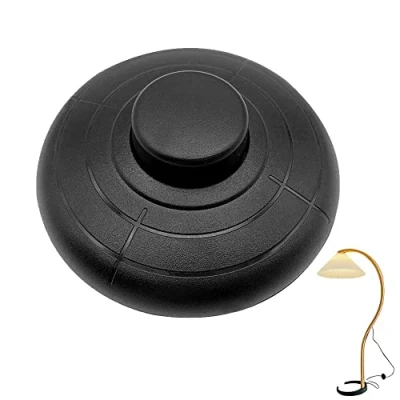 Image de Interrupteur à pied rond pour Lampe standard Utilisation lampadaire sur de table