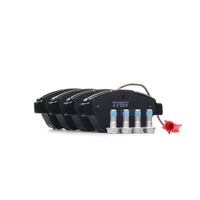 Image de TRW COTEC GDB1482 Jeu de plaquettes frein contact signal d&#039;usure inclus avec vis d&#039;étrier FIAT: 500 3 portes, Qubo