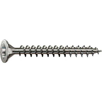 Image de Spax 4 Cut 1197000350163 universel à vis, Vis tête fraisée T Star plus Entièrement filetées, Acier inoxydable A2, 1.4567, 1197000400353, 1197000300353
