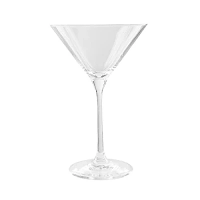 Image de Olympia Campana Verres à Martini en cristal 260ml (lot de 6), usage professionnel et domestique, CS497
