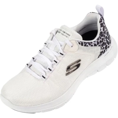 Image de Skechers Flex Appeal 4.0, Basket Femme, Blanc, 42 EU