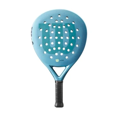 Image de Wilson Raquette de Padel Accent LT, Fibre Carbone/EVA, 350 g, 4 1/4&quot; (2)