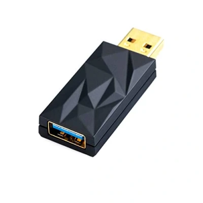 Image de Convertisseur iFi Audio iSilencer 3.0 Suppresseur de bruit EMI/RFI USB A vers Noir