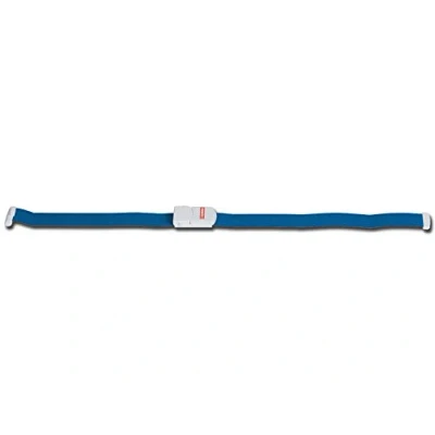 Image de Gima Garrot Jetpull 2 ​​avec Arrêt Breveté à Libération Instantanée ou Progressive, Maniabilité avec 1 Seule Main, Lavable 60/90C et Autoclavable, Couleur Bleu, Taille 56 x 2,4 cm, pièce