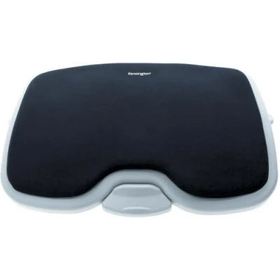 Image de Kensington Repose Pieds SoleMate Confort Ergonomique, Ajustable &amp; à Mémoire de Forme Pour une Meilleure Posture et le Soulagement la Sciatique Problèmes Orthopédiques Gris/Noir (56153)