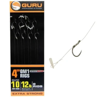 Image de Guru 4&quot; QM1 Feeder Speed Stop Sans Ardillon Oeillet (8pcs) Maat : Haak 10 0.22mm