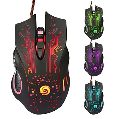 Image de GS Joueur professionnel 2400dpi LED optique 6d USB Jeu Wired Gaming Mouse Souris d&#039;ordinateur pour PC ordinateur portable