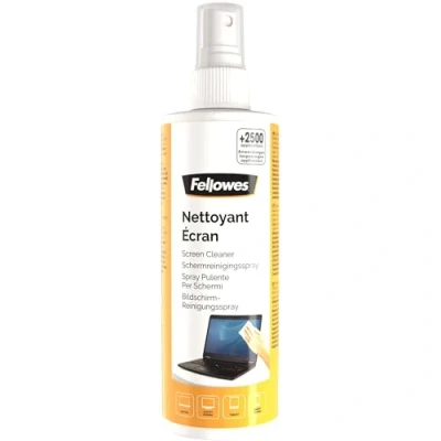 Image de Fellowes Spray nettoyant pour écrans d&#039;ordinateur, pc portables, smartphones, tablettes, 250ml, 9971806