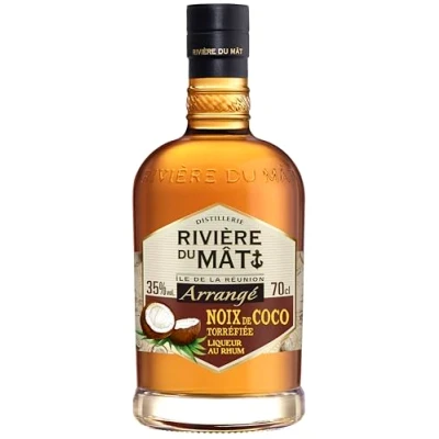 Image de RIVIERE DU MAT Arrangé Noix de Coco 70 cl 35
