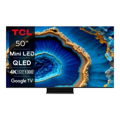 Image de TCL C80 50C809 TV 127 cm (50 ) 4K Ultra HD Smart Wifi Noir 1300 cd/m² Neuf