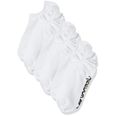 Image de Reebok Active Foundation 3 Pairs Invisible Chaussettes Mixte, White, XS