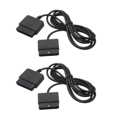 Image de Câble d&#039;extension DARLINGTON &amp; Sons 2 pour manette Playstation PS2 Extension de jeu analogique