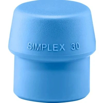 Image de Halder 3201030 Embouts pour Maillet de Tpe doux, Multicolore, 30 mm
