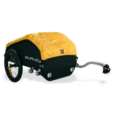 Image de Burley Nomad Remorque de vélo Cargo, Jaune/Noir, Taille Unique