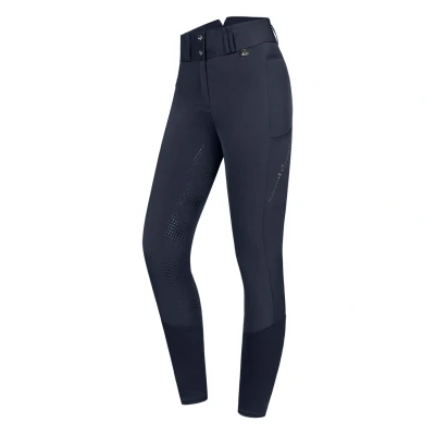 Image de ELT Pantalon d&#039;Équitation Mina Thermo Bleu Profond EU 46