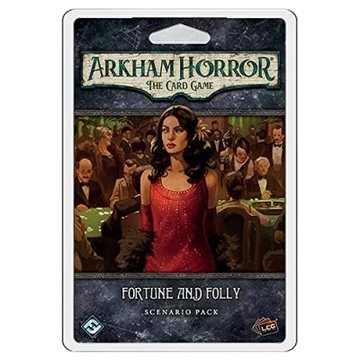 Image de Fantasy Flight Games Arkham Horror the jeu de cartes : Fortune and Folly À partir 14 ans 1 à 4 joueurs Temps 60 120 minutes