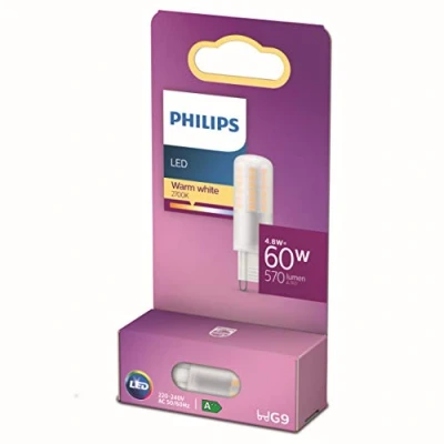 Image de Philips ampoule LED Capsule G9 60W Blanc Chaud