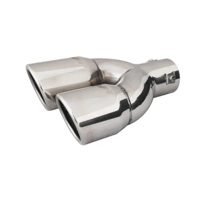 Image de Simoni Racing TRX/18R Embouts d&#039;Échappement 70mm rond, en forme de V Acier inoxydable 220mm