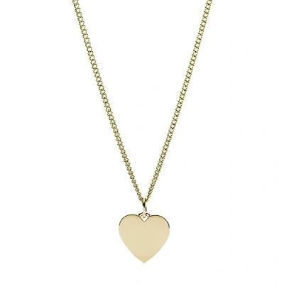 Image de Fossil Collier goldcoloured, Femme, Taille: One Size, Gold coloured