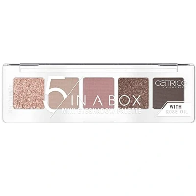 Image de Catrice Mini Palette Fards à Paupières 5 In A Box 20 Soft Rose Look