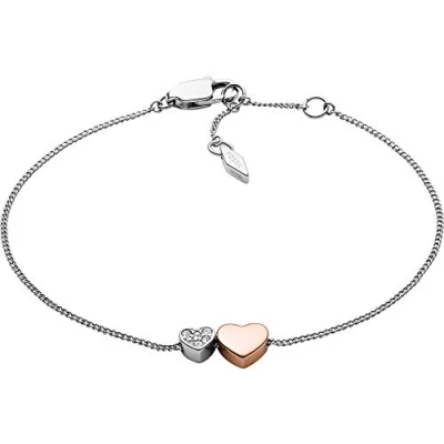 Image de Fossil Vintage Motifs Bracelet silvercoloured, Femme, Taille: One Size, Silver coloured