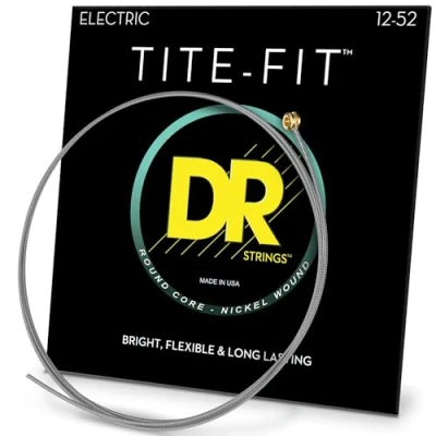 Image de DR Strings TITE FIT™ Nickel Plated Electric Guitar Strings: Extra Heavy 12 52