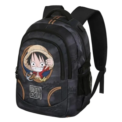 Image de One Piece Ropes Sac à Dos Running Plus, Noir, 34 x 46 cm, Capacité 32 L