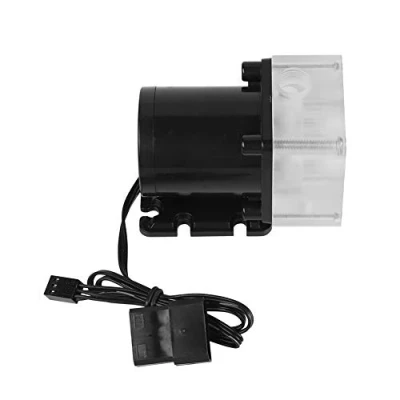Image de Cuifati Pompe à Eau Filetage G1/4 pour PC, de Système Refroidissement Ordinateur pompage d&#039;eau CPU Silencieux Filetage, 12V DC