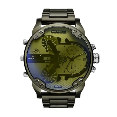 Image de Diesel Traditional MR. Daddy 2.0 Montre à aiguilles, Homme, Taille: One Size, Green