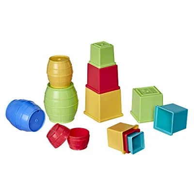 Image de Playskool Barils et Blocs à Empiler Emboîter Jouet bebe Éveil Premier Age Exclusivité sur Amazon