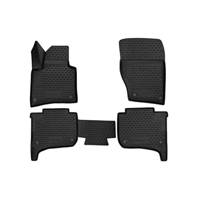 Image de Element Tapis de Sol sur Mesure en Caoutchouc Compatible avec Porsche Cayenne 2010 2017