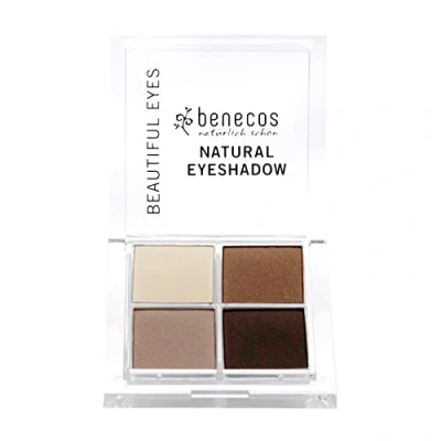 Image de benecos natural beauty Ombre à paupières 4 couleurs Coffee&amp;Cream Bio 8g