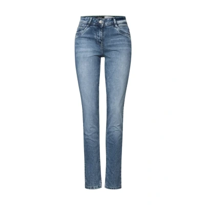Image de Cecil 3716103 Jean Coupe décontractée, Bleu Clair délavé, 27W / 32L Femmes