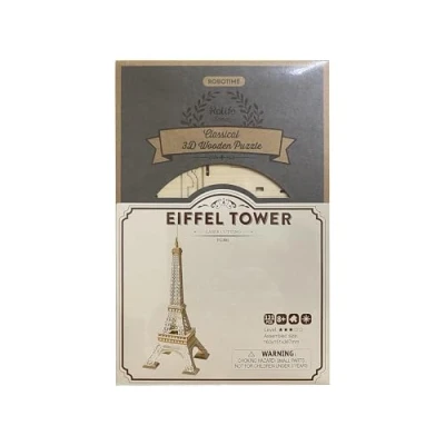 Image de Kit de puzzle en bois 3D classique Robotime (tour Eiffel)