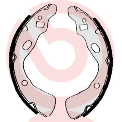 Image de BREMBO P06064NX Jeu de plaquettes frein préparé pour l&#039;indicateur d&#039;usure BMW: 5 Berline, X3, Berline
