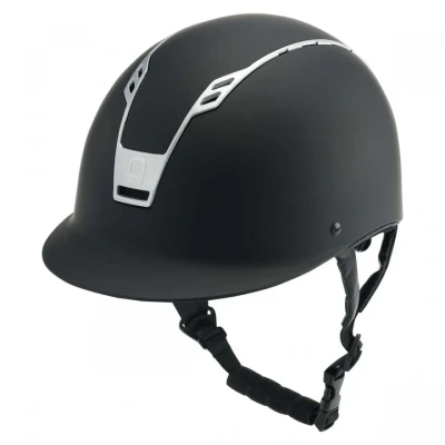 Image de Equipage Casque d&#039;équitation Priority Mat Noir
