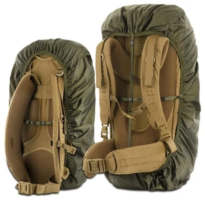 Image de M Tac Housse de Pluie imperméable pour Sac à Dos 30 40 l randonnée, Voyage, Camping, Militaire (Olive, Taille M)