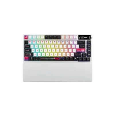 Image de Clavier Mécanique Asus ROG Azoth X RGB Bluetooth 5.1 Écran OLED intégré
