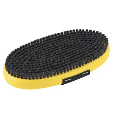 Image de TOKO Base Brush oval Horsehair with strap Outil d&#039;entretien pour skis et snowboards