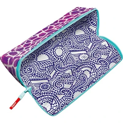 Image de Maped Trousse Scolaire Ouverture XXL Personnalisable Réversible, avec 1 Côté A Colorier Grande Pratique Triangulaire 22 x 6cm VELOURS