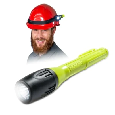 Image de lampe à main Parat Paralux PX2 (lampe de sécurité robuste / travail étanche l&#039;eau, la poussière avec piles)