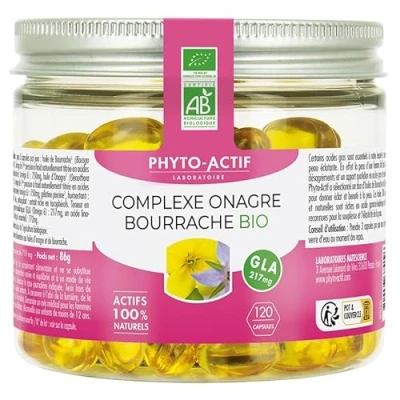 Image de Phyto Actif Complexe Onagre Bourrache Bio