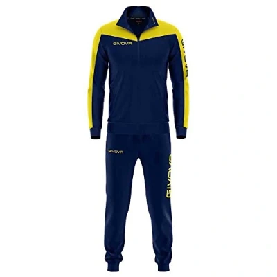 Image de GIVOVA Rome Combinaison, Bleu/Jaune, M Unisex