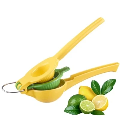 Image de Westmark Presse Agrumes 2 en 1 Pressage Efficace avec la à Main Pratique, Idéale pour les Cocktails au Jus de Citron Vert Ou un Chaud Aluminium