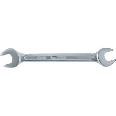 Image de KS TOOLS 517.0748 Clé à fourche double 172 10, 14 Acier chrome vanadium satiné mat, chromé