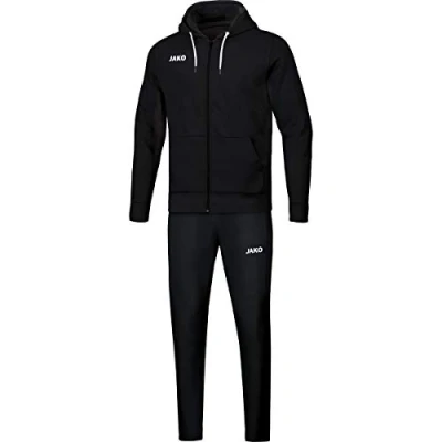 Image de JAKO Ensemble Jogging Base à Capuche, Mixte, Noir, 4XL