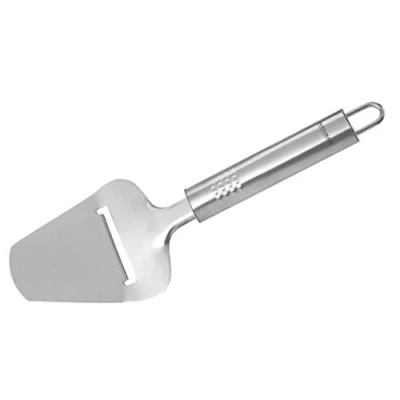 Image de Fackelmann 40436 Coupe Fromage avec Poignée Ovale Acier Inoxydable Argent 24 x 8 3,5 cm