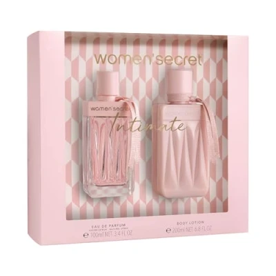Image de Women&#039;secret Intimate Coffret Cadeau Femme de 2 Articles Comprenant une Eau Parfum 100ml et un Lait pour le Corps 200ml