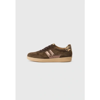 Image de Gabor Baskets basses brown/broncecoloured/natur, Femme, Taille: 44, Brown/bronce/coloured/natur Chaussures