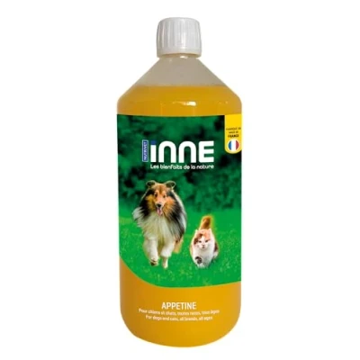 Image de NUTRIVET Aliment Complémentaire Chiens &amp; Chats Appétine Riche en Acide Gras de Poulet Flacon 1 Litre